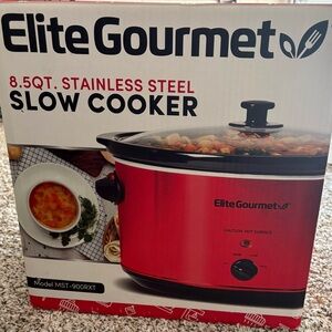 Red Stainless Steel Slow Cooker
Open Box